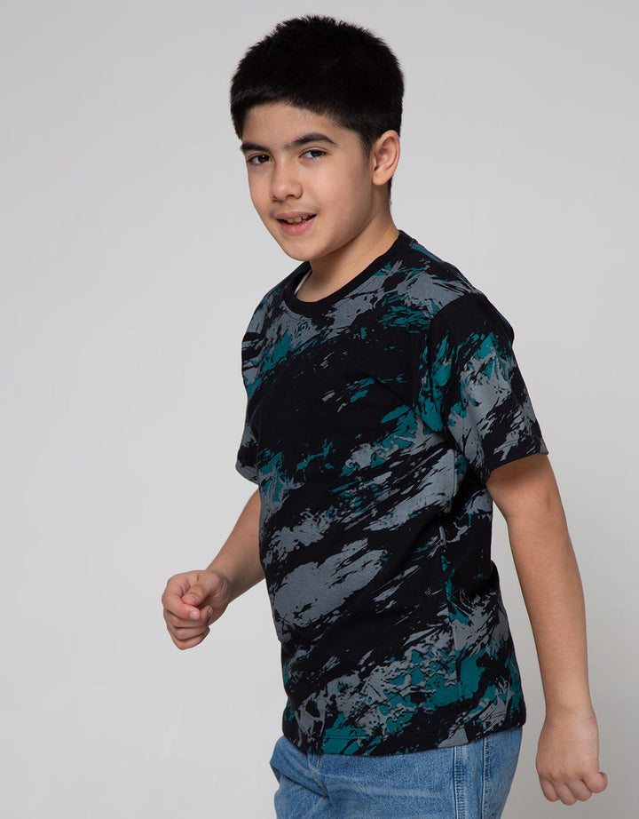 Nevada Short Sleeve T-Shirt Print Splash