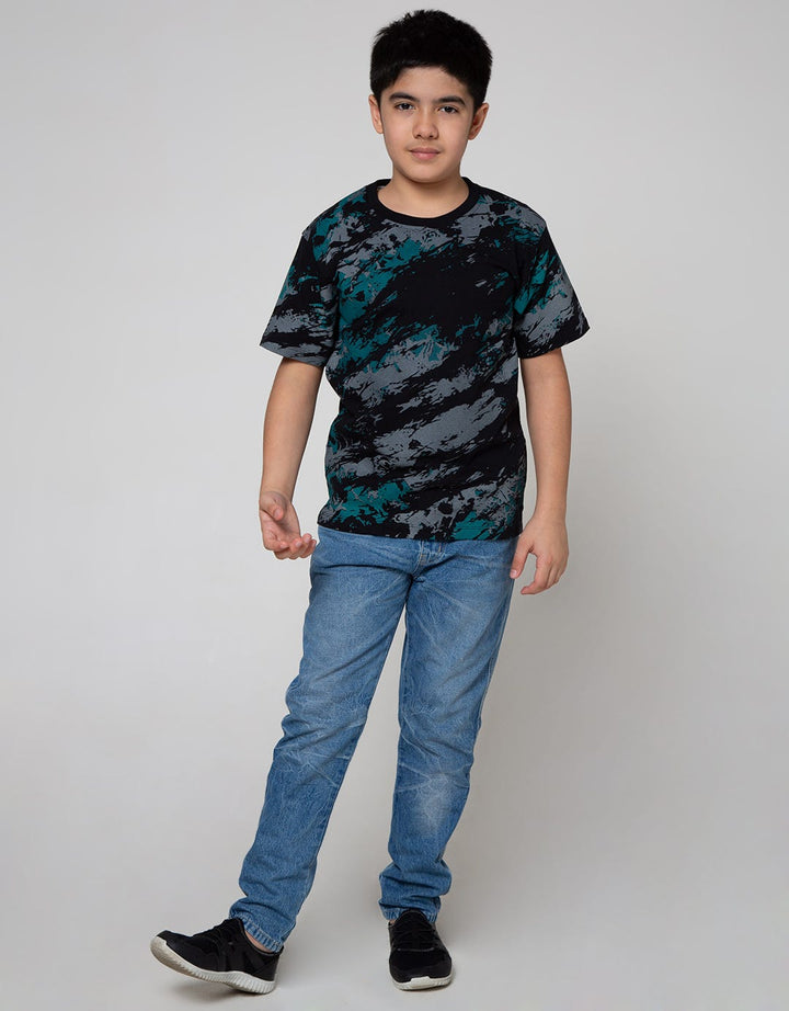 Nevada Short Sleeve T-Shirt Print Splash
