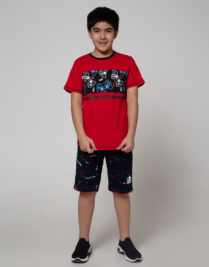Marvel Avengers Fullprint Celana Pendek Knit