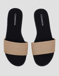 Connexion Wide Strap Sandal Slipper Wanita