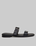 Connexion Slipper Sandals Double Strap Buckle