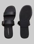 Connexion Slipper Sandals Double Strap Buckle