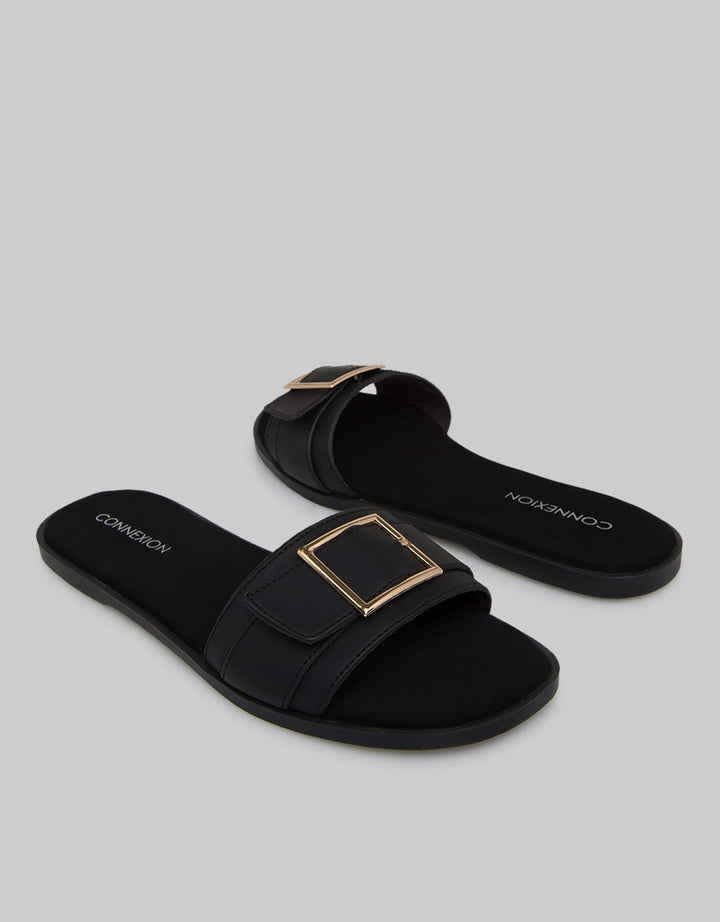 Connexion Slipper Sandals Buckle Abm55