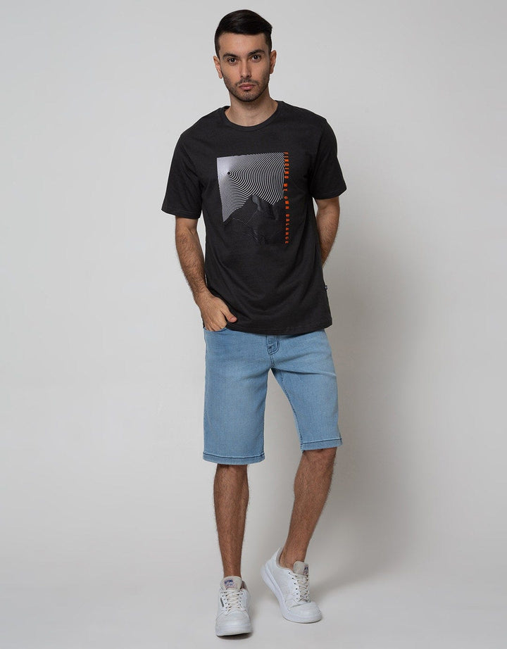 Nevada Short Sleeve T-Shirt Print Stripes