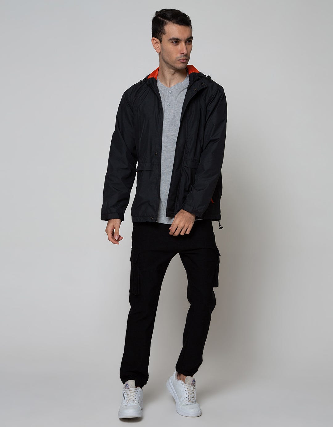 Nevada Sport Jacket Nylon Parachute Hoodie