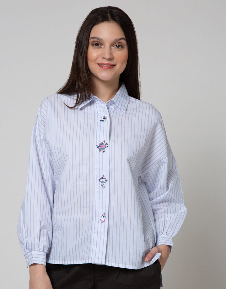 Nevada Long Sleeve Shirt Stripe
