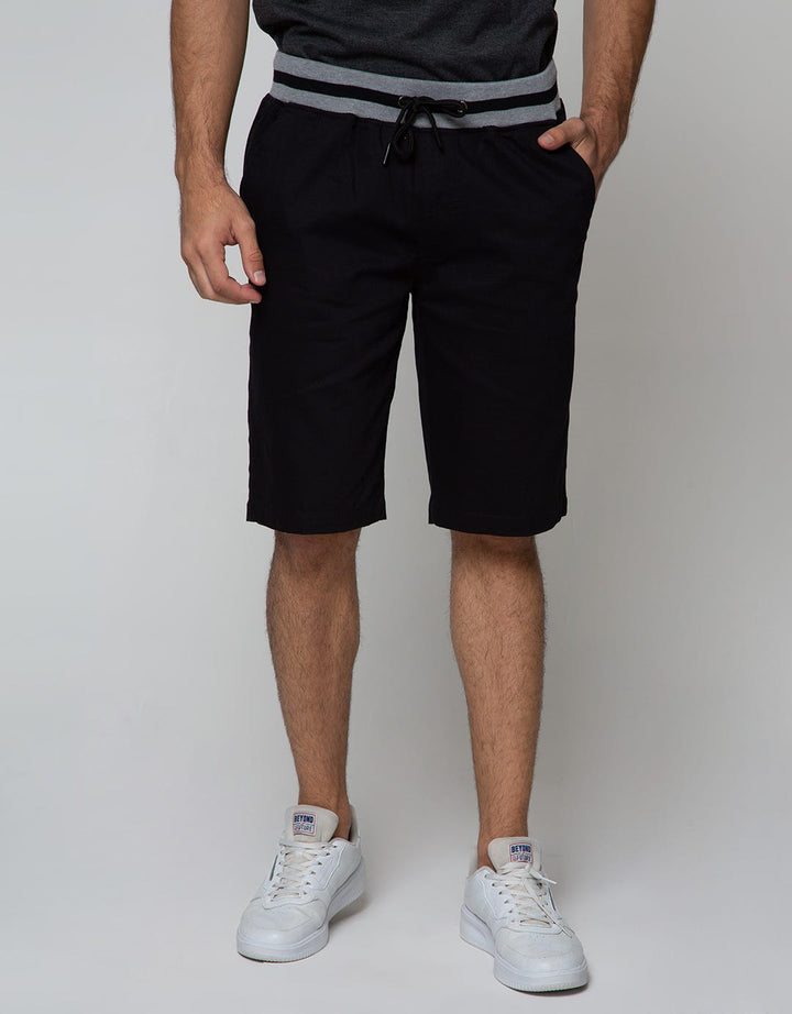 Nevada Short Pants Rib Text