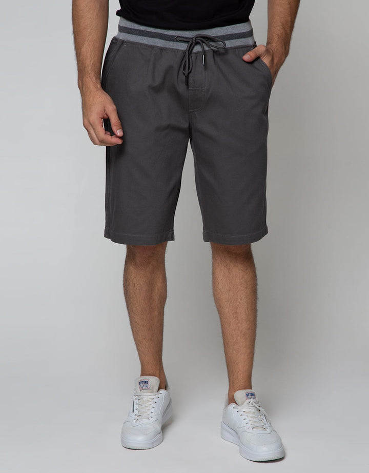 Nevada Short Pants Rib Text