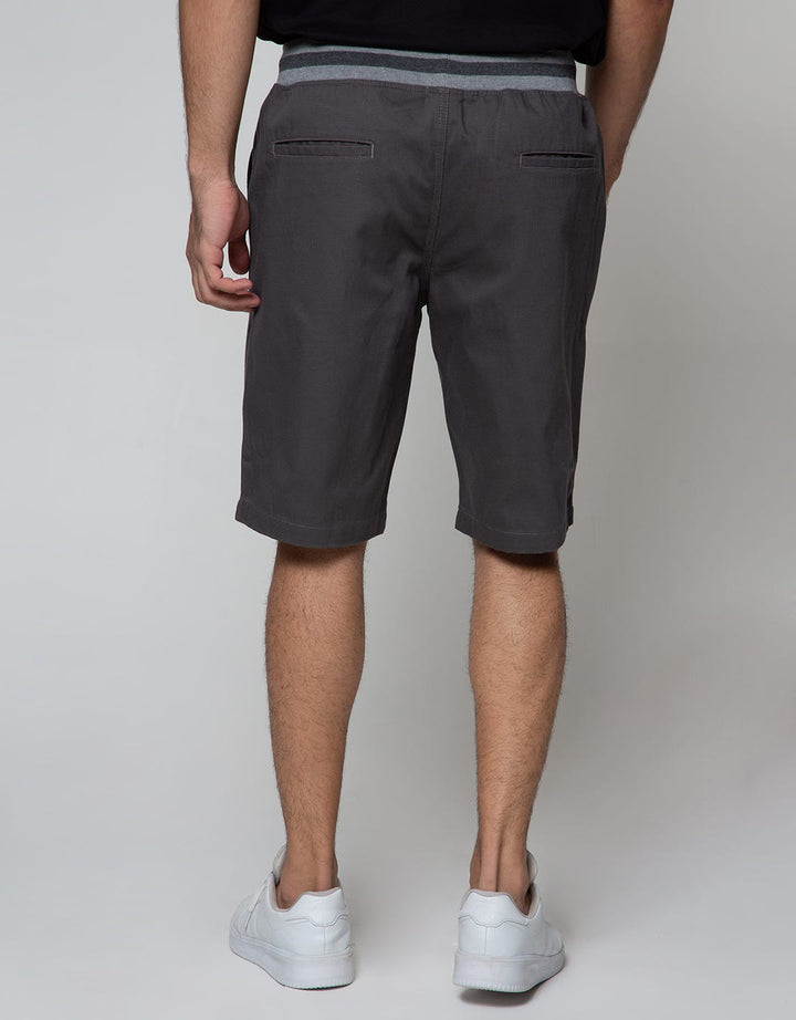 Nevada Short Pants Rib Text