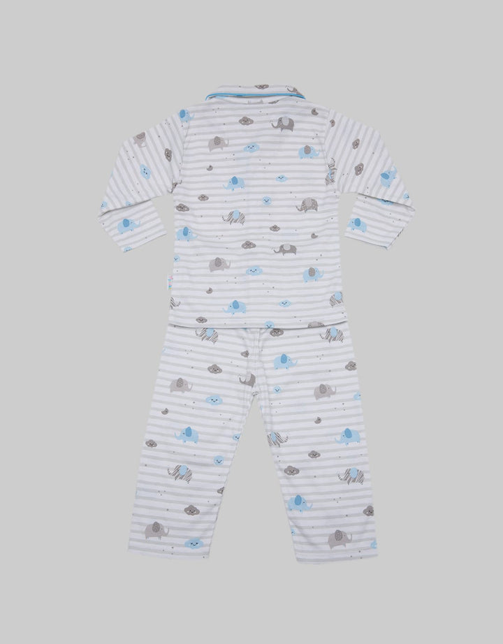 Pipiniko Top - Bottom Set Piyama Krah Gajah