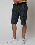 Nevada Short Pants Rib Geometric Print