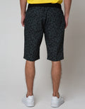 Nevada Short Pants Rib Geometric Print