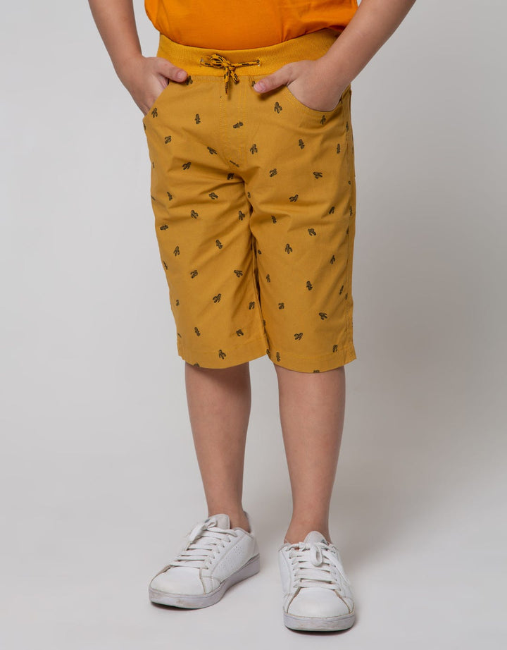 Nevada Short Pants Woven Basic Cactus Print