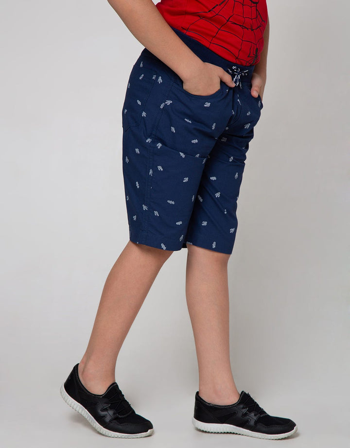 Nevada Short Pants Woven Basic Cactus Print