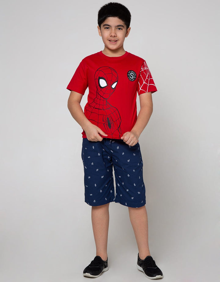 Nevada Short Pants Woven Basic Cactus Print