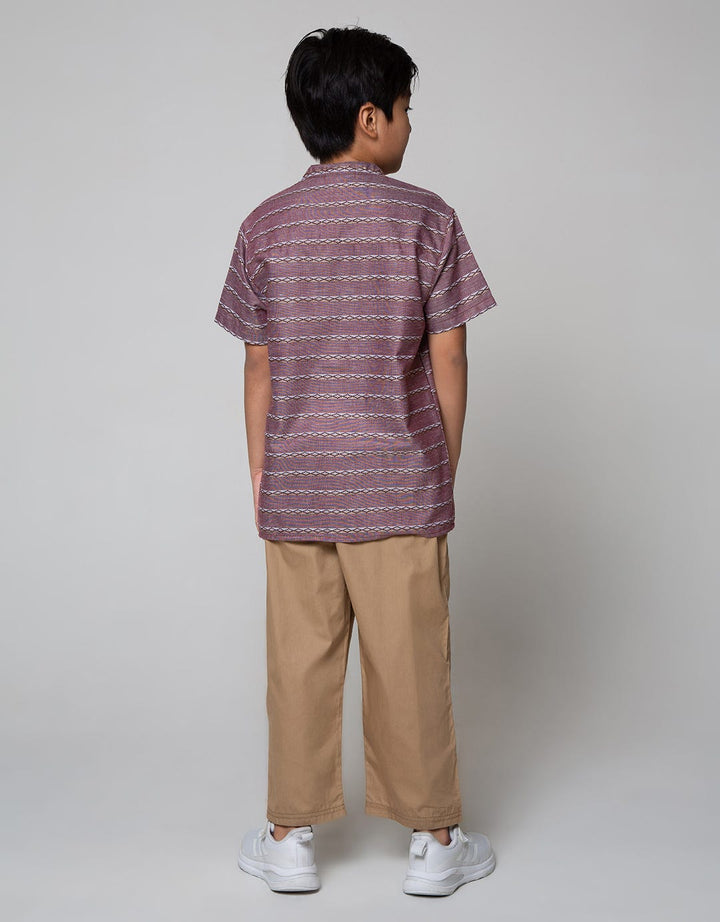 Aero Short Sleeve Set Bamus Dobby Uloss