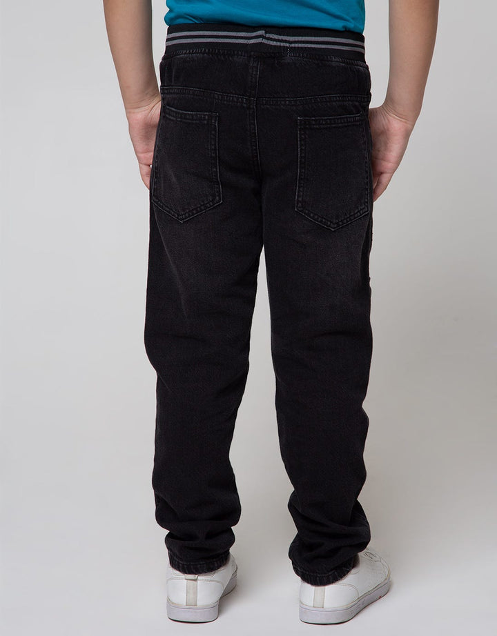 Aero Long Denim Non Stretch Pocket Print Time Play