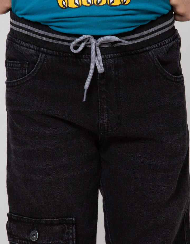 Aero Long Denim Non Stretch Pocket Print Time Play