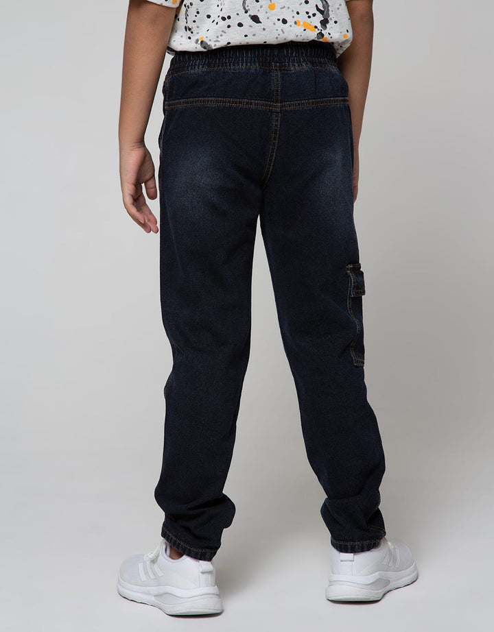 Aero Long Denim Non Stretch Pocket Print Break Rule