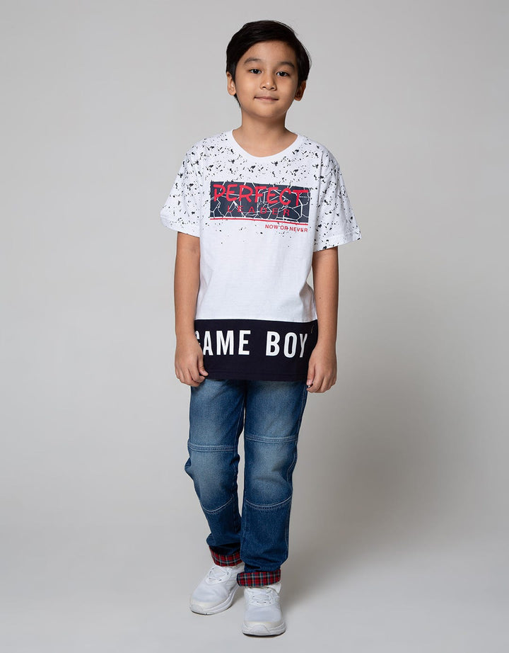 Aero Long Denim Non Stretch Rib Check Bottom