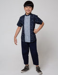 Aero Short Sleeve Set Muslim Clothes Fullprint Slub Needles