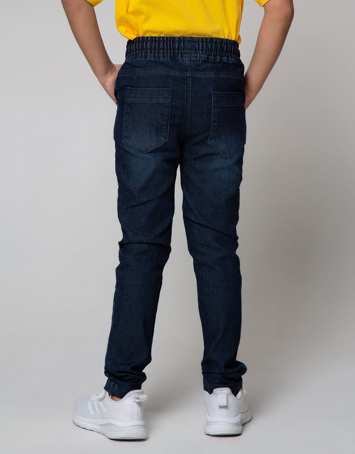 Aero Long Denim Stretch Rib C&amp;S Destroy