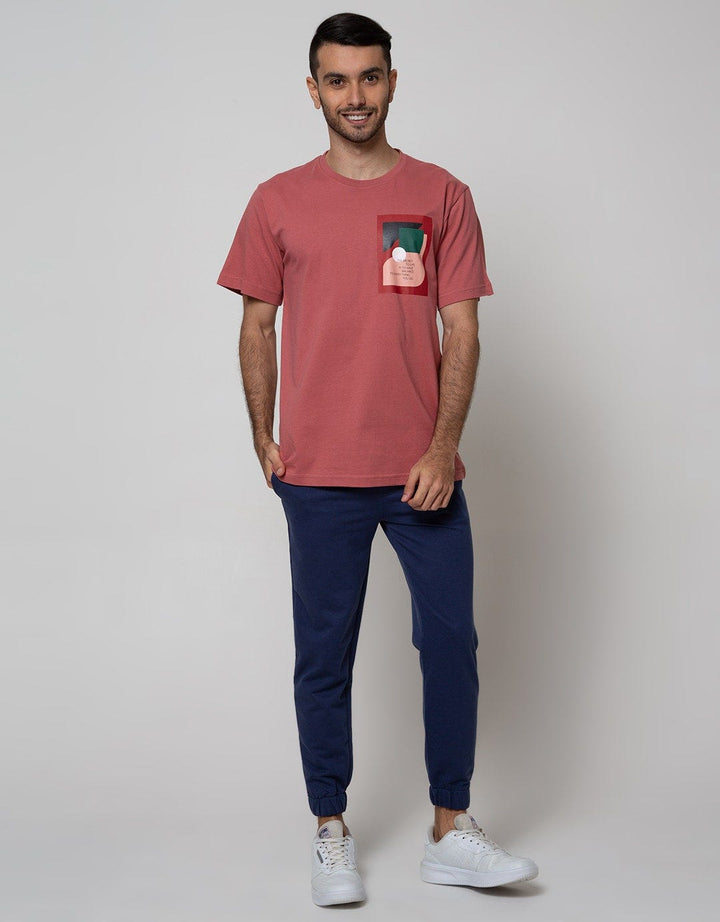 Nevada Jogger Knit Pants With Print
