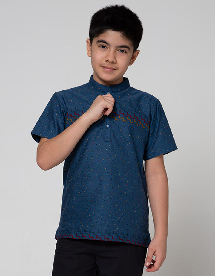 Aero Short Sleeve Set Bamus Fullprint Slub Colors  Dot