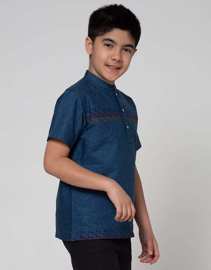 Aero Short Sleeve Set Bamus Fullprint Slub Colors  Dot