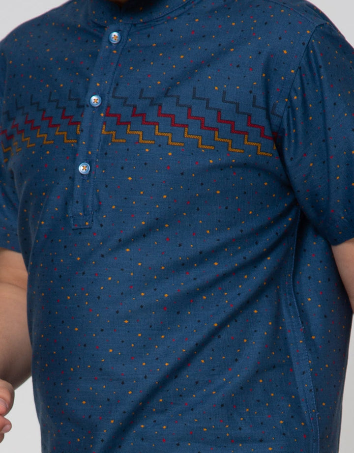 Aero Short Sleeve Set Bamus Fullprint Slub Colors  Dot