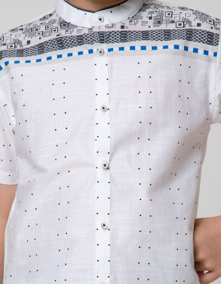 Aero Short Sleeve Set Bamus Fullprint Slub Balcky Splash