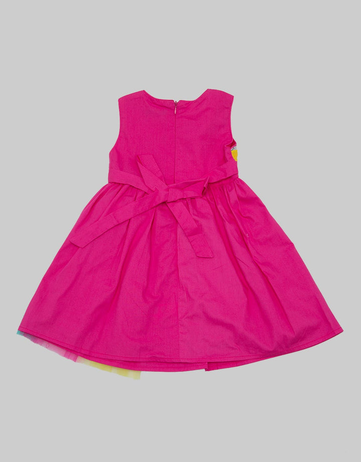 Kidz Too Short Sleeve Midi Dress Dada Bordir Cute With Tile