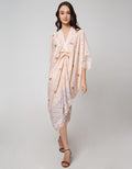 Connexion Kafthan Batik With Lace