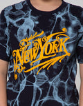 Nevada Short Sleeve T-Shirt Tie Dyed Smoke New York