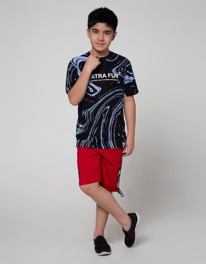 Nevada Short Sleeve T-Shirt Print Abstract