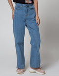 Nevada Denim Long Pants Culottes