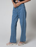 Nevada Denim Long Pants Culottes