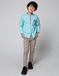 Little M Dobby Continental Baju Koko Anak Laki-laki