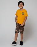 Little M Short Pants Woven Rubber Tiger