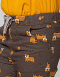 Little M Short Pants Woven Rubber Tiger