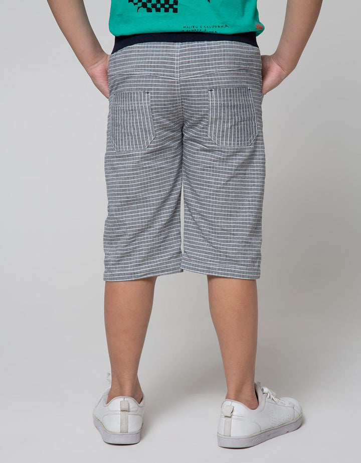 Little M Short Pants Woven Rib Bordir Dino