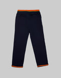 Little M Long Pants Woven Rib Non St Twilltape