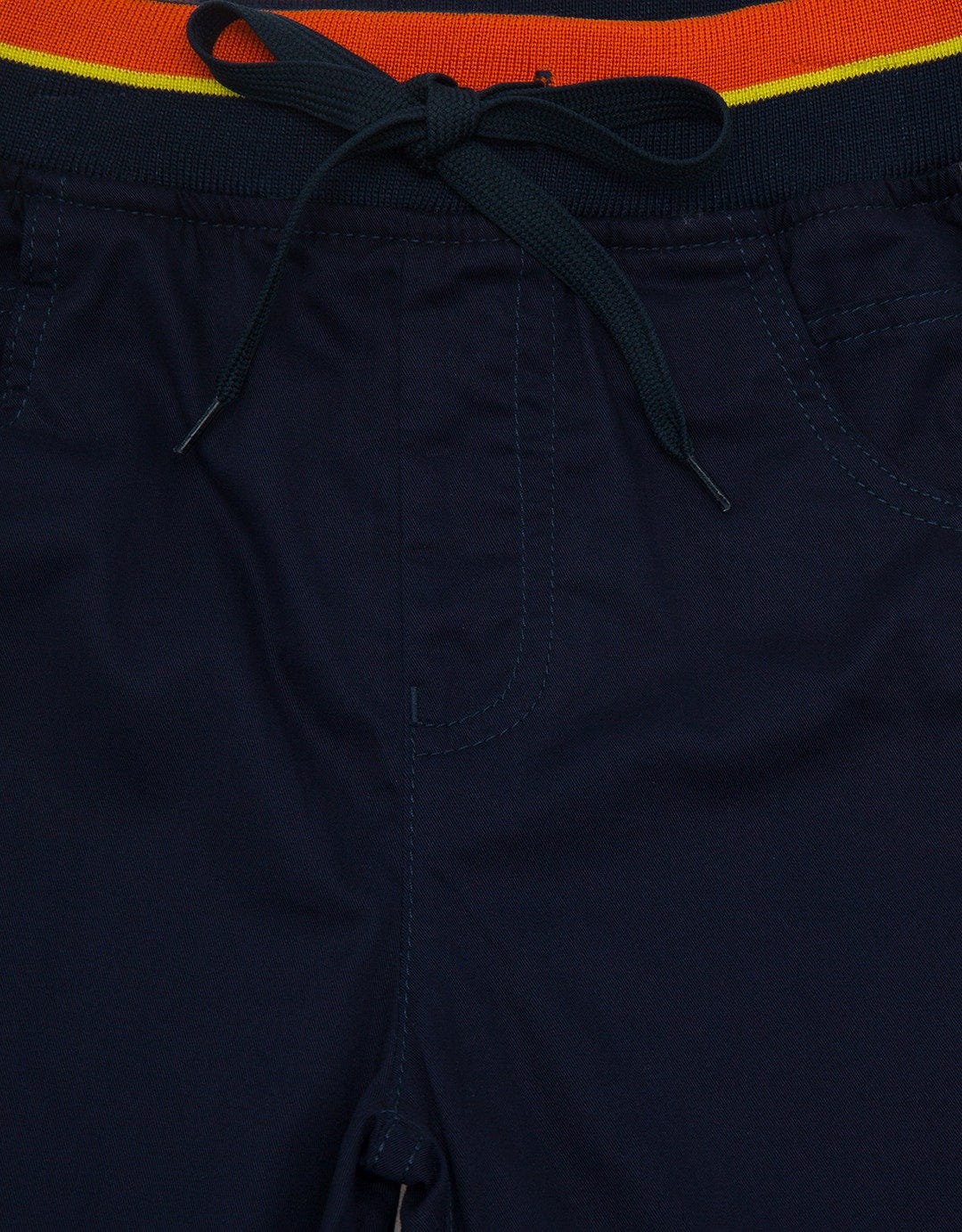 Little M Long Pants Woven Rib Non St Twilltape