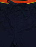 Little M Long Pants Woven Rib Non St Twilltape