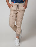 Little M Long Pants Jogger Woven Karet Kulit