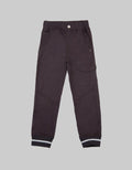 Little M Long Pants Woven Karet Jogger Non Kaki Rib