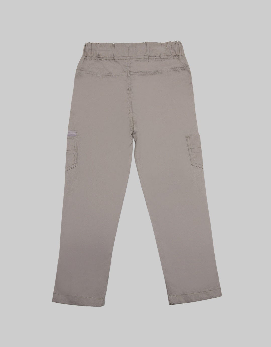 Little M Long Pants Woven Rib Zipper