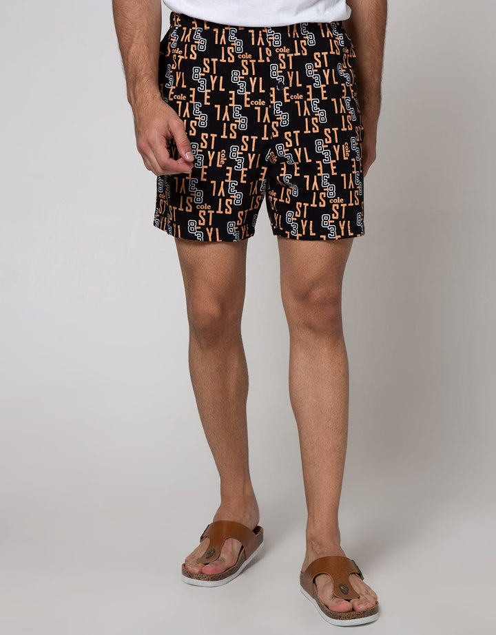 Cole Boxer Knit Typo Style