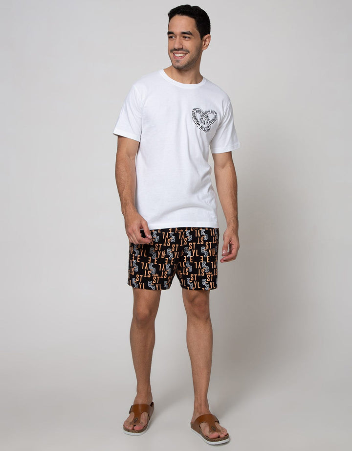 Cole Boxer Knit Typo Style