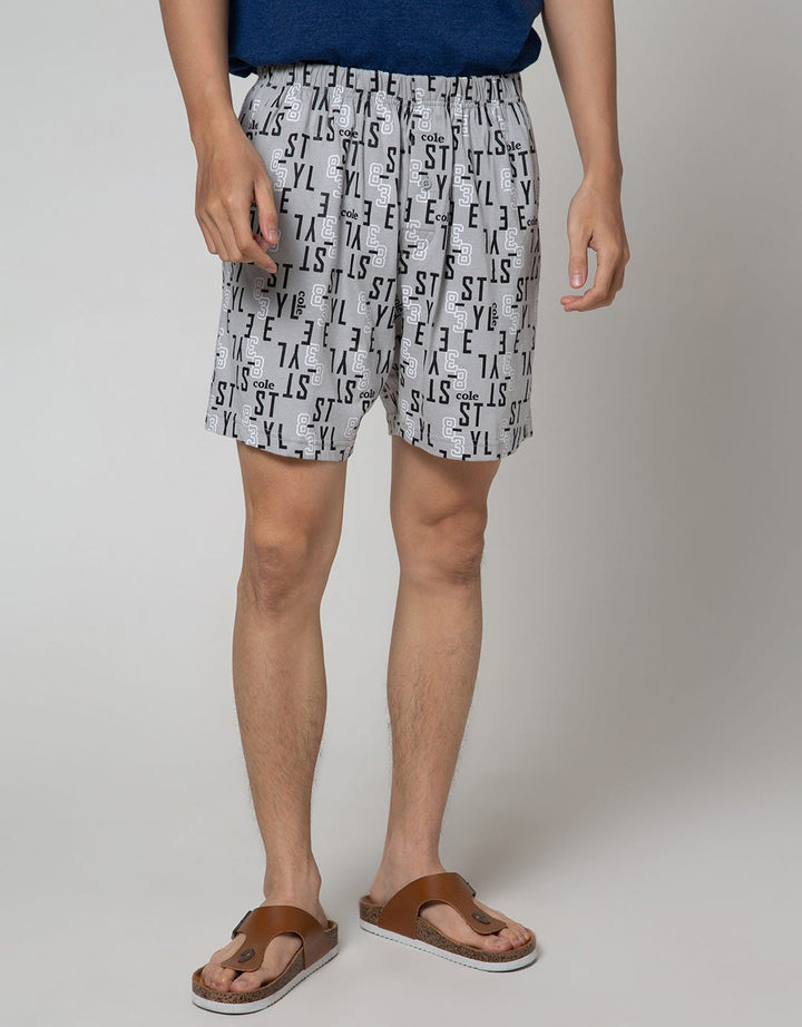 Cole Boxer Knit Typo Style